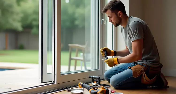 Squeaky Sliding Patio Doors in Palo Alto, CA