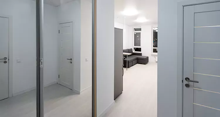 Modern Mirrored Closet Doors Repair in Palo Alto, CA