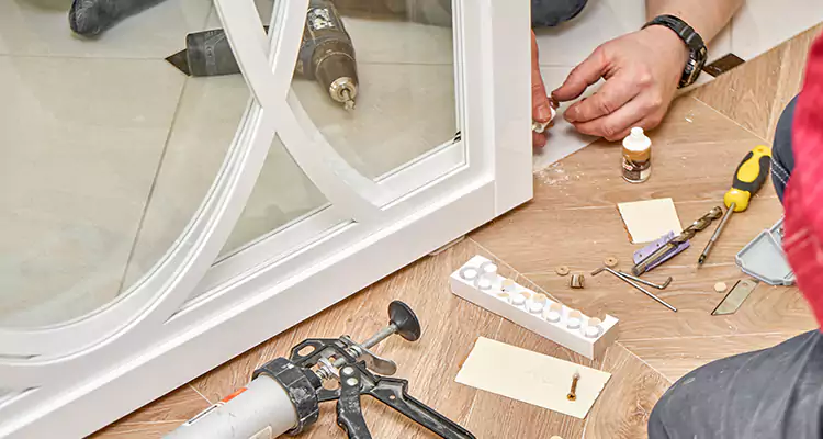 Interior Patio Door Casing Repair in Palo Alto, CA
